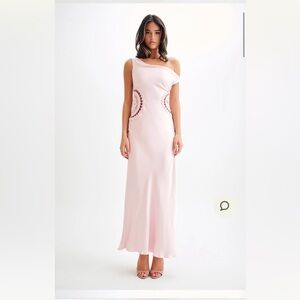 Meshki Pink Maxi Dress